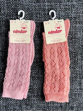 NWT Cóndor Knit Socks Size 18-24 Months